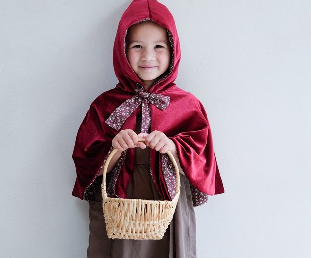 英国ミミ＆ルラ_AW24_ドレスアップパーティー-赤ずきんちゃん