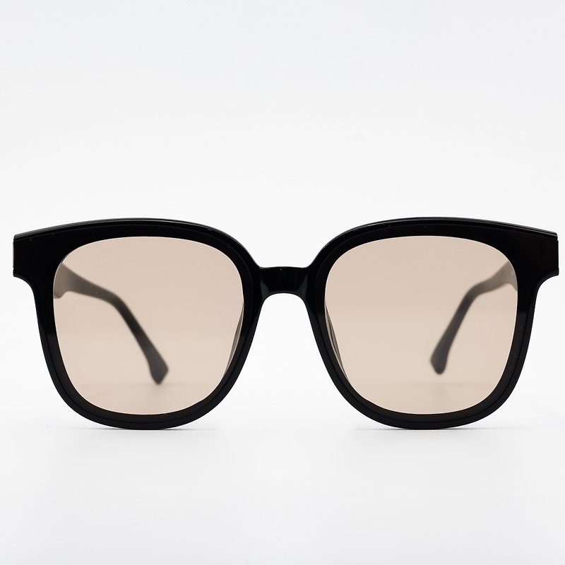 設計師款-AS04 - 眼鏡/眼鏡框 - 樹脂 卡其色