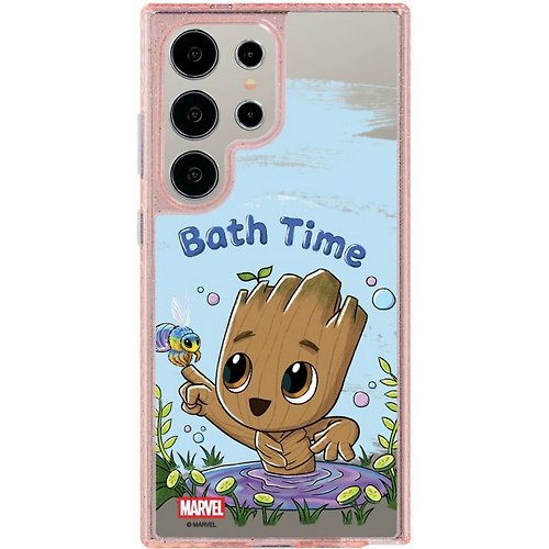 The Hood Pinkoi 旗艦店 Groot Bath Time iPhone 三星s24 氣墊防摔/標準防摔/鏡面手機殼