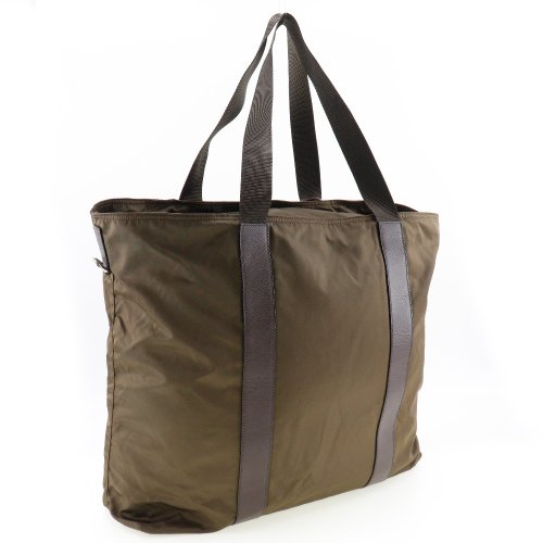 【美品】PRADA プラダ　ボストンバック　旅行用　ナイロン　カーキ　大容量 美品】PRADA プラダ ボストンバック 旅行用 ナイロン カーキ 大