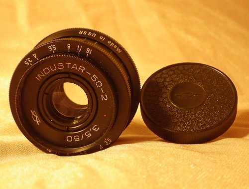 geokubanoid INDUSTAR-50-2 50mm f3.5 鏡頭 M42 Zenit Pentax Praktica 相機