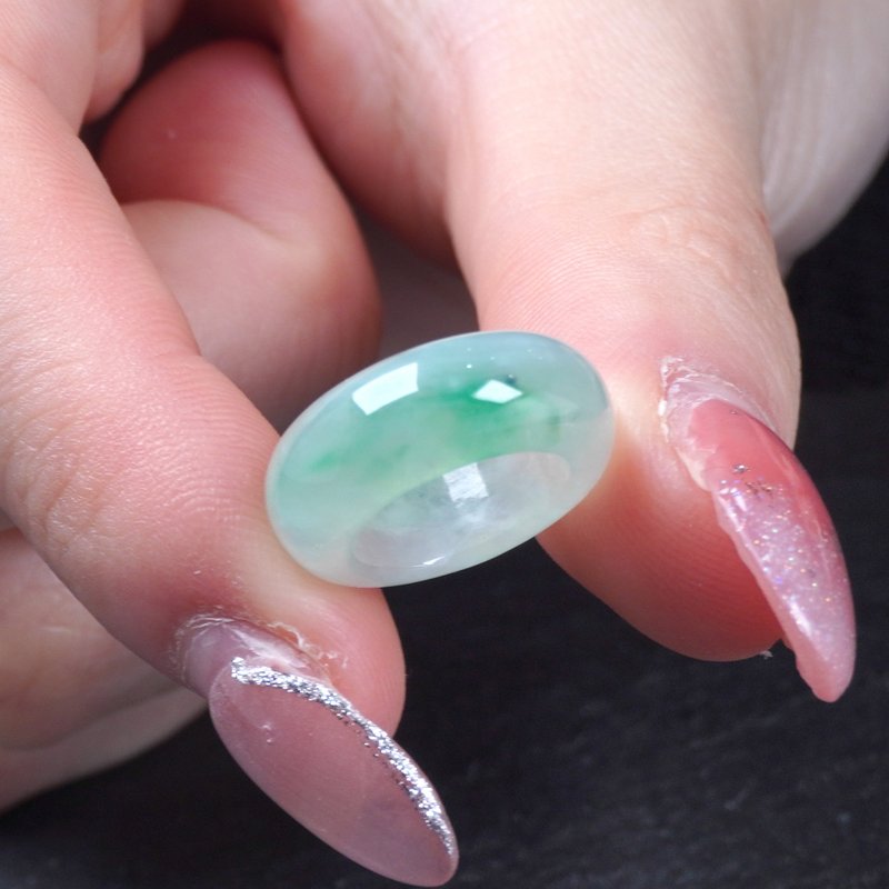 冰種飄陽綠翡翠路路通項鍊 | 天然緬甸玉A貨翡翠 | 送禮 - 項鍊 - 玉石 綠色