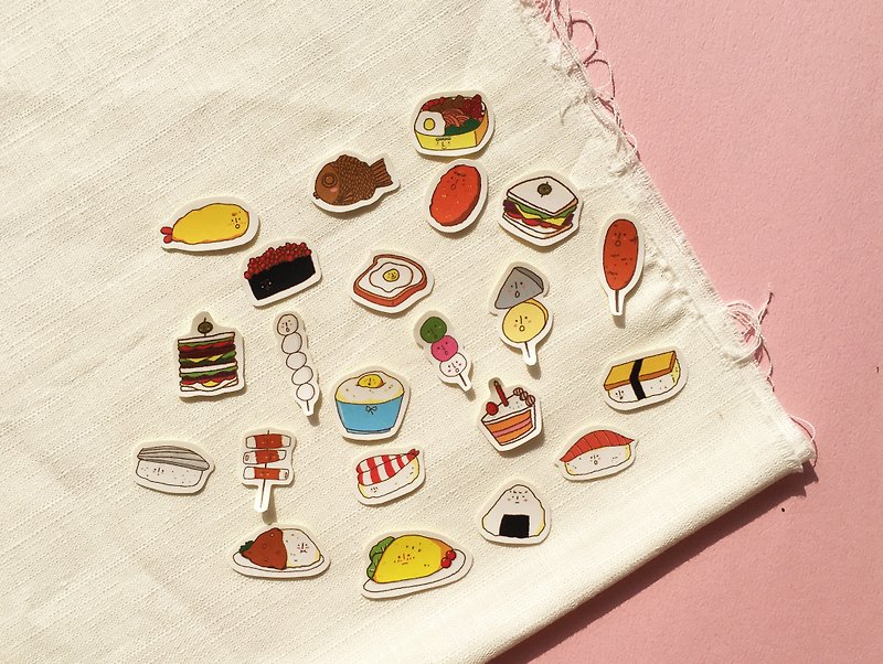 Stickers / mini stickers / eaten - Stickers - Paper 