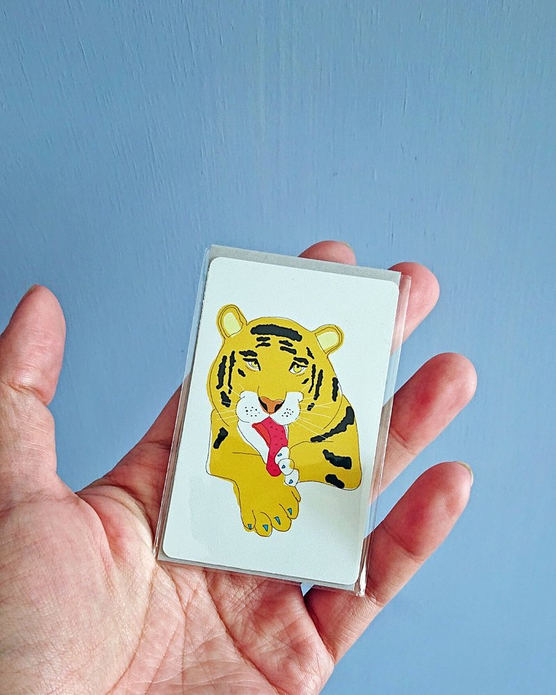 老虎 一卡通 - 造型悠遊卡/交通卡 - 塑膠 