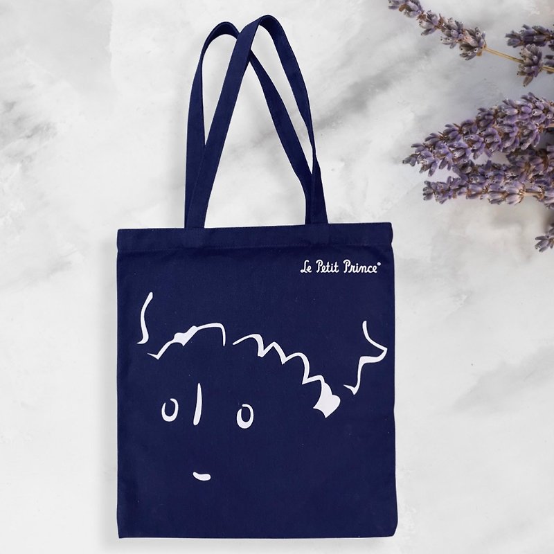 The Little Prince Taiwan Exclusive Design Canvas Bag-Blue Little Prince