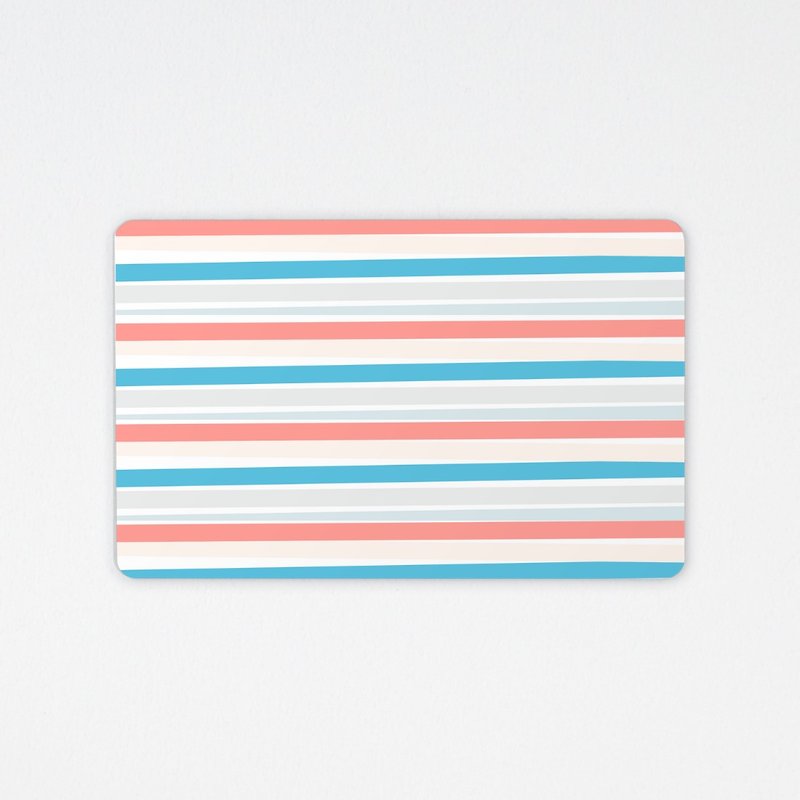 Simple lines (pink, blue) | Easycard practical gift (non-card attached) - Other - Other Materials Pink