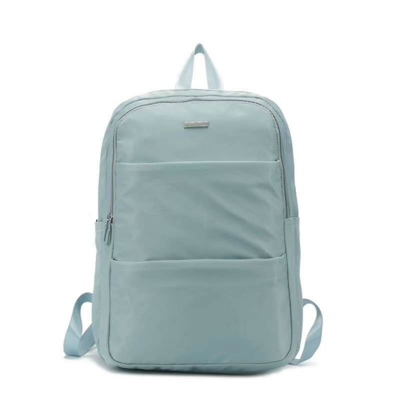 休閒 /商務筆電後背包/旅行背包/電腦包/-可套拉桿箱  淺藍色 - 後背包/書包 - 防水材質 藍色