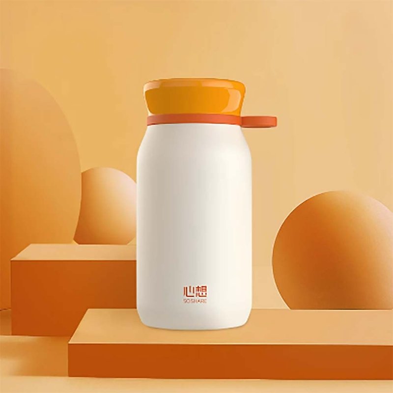 [Free Shipping] scishare/Xinxiang Thermos Cup Girls Good-Looking Cute Kettle 316 Cups - กระบอกน้ำร้อน - วัสดุอื่นๆ สีส้ม