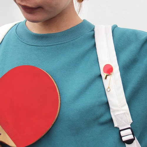 U - PICK the original product life movement series - a brooch Ms original brooch brooch table tennis badminton