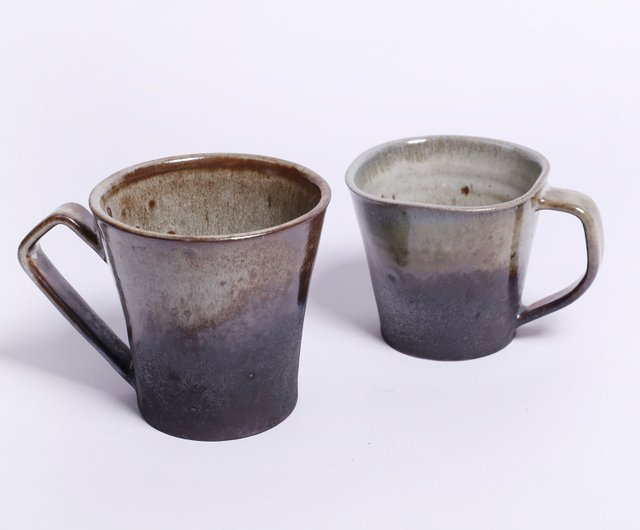 Ceramic Coffee Mug, Handmade Pottery Mug, Bronze Coffee Mug