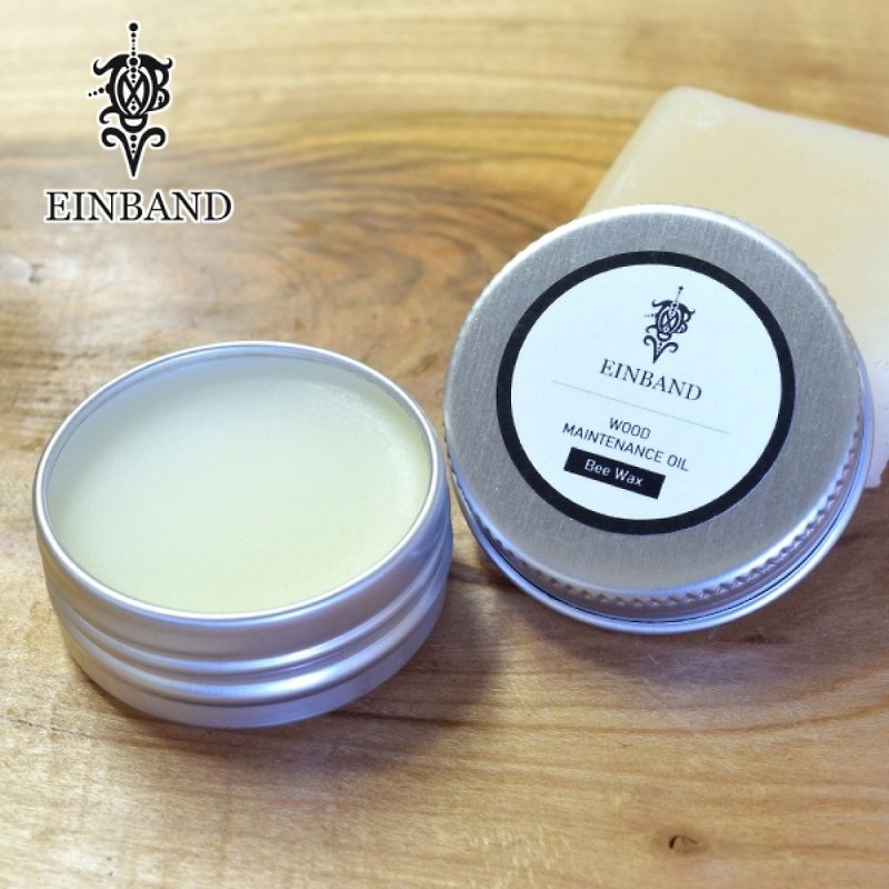 EINBAND Natural beeswax / Maintenance wood wax - サングラス - サステナブル素材 ゴールド