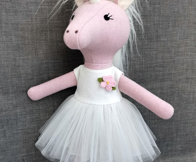 自作ぬいぐるみ・チョコミントの女の子 自作ぬいぐるみ・チョコミント