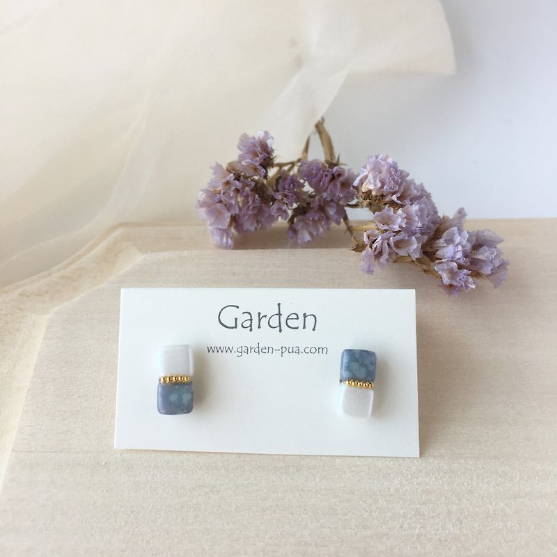 candy earrings Blue moon dust - Earrings & Clip-ons - Glass Blue