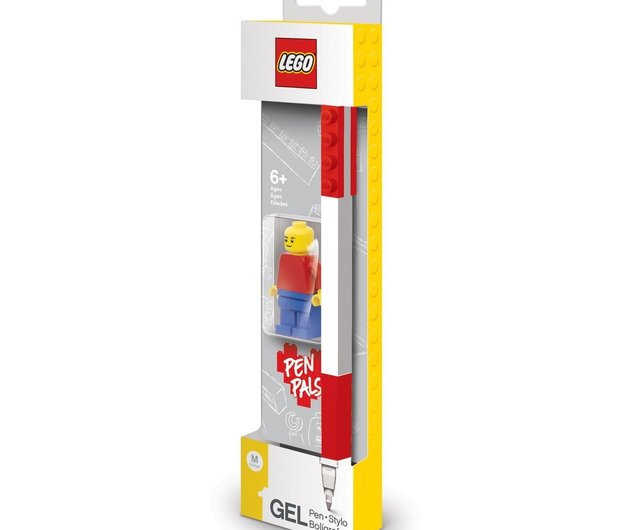 LEGO ball pen - red (with doll)
