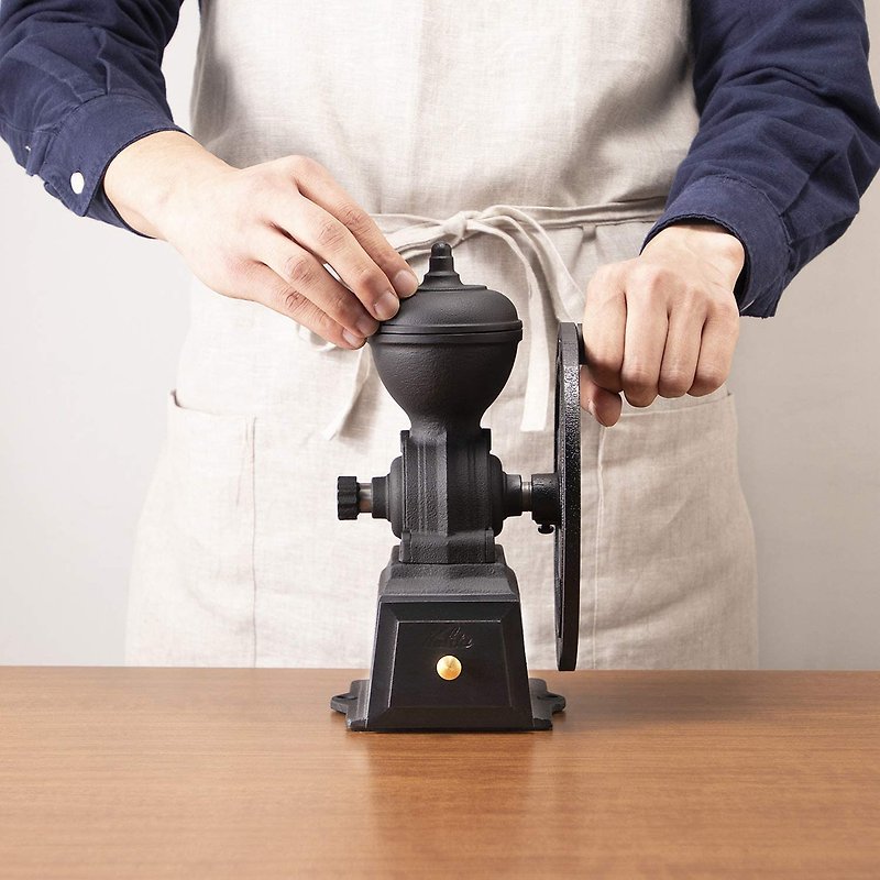 [Japan] Kalita Dial Mill Hand Grinding Machine (Collection Black) - เครื่องทำกาแฟ - โลหะ สีดำ