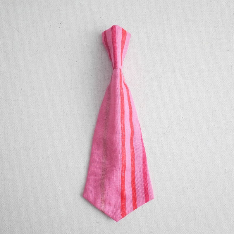 Children's style tie #109 - เนคไท/ที่หนีบเนคไท - ผ้าฝ้าย/ผ้าลินิน 