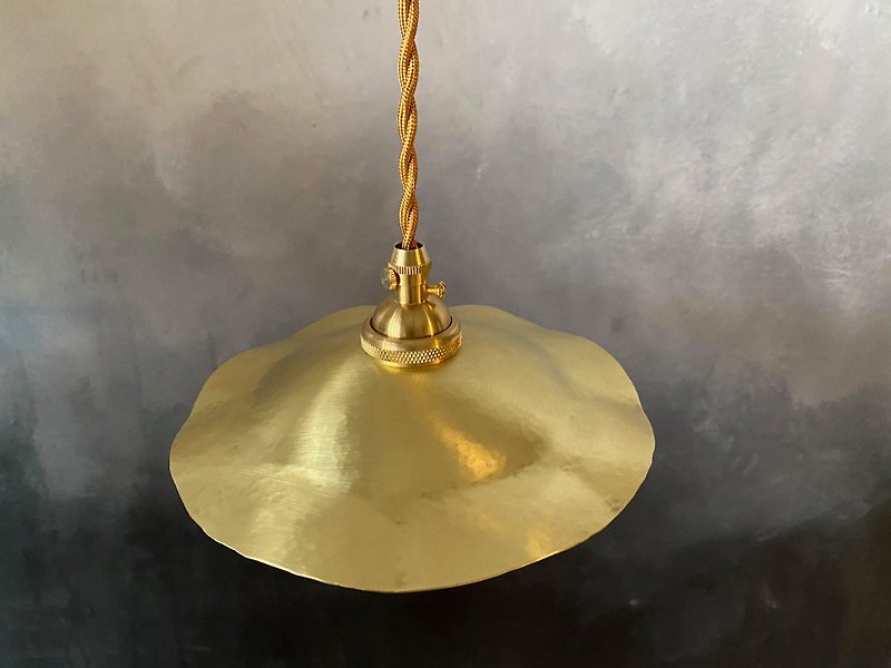 鍛敲黃銅燈罩#01 銅本色 - 燈具/燈飾 - 其他金屬 金色