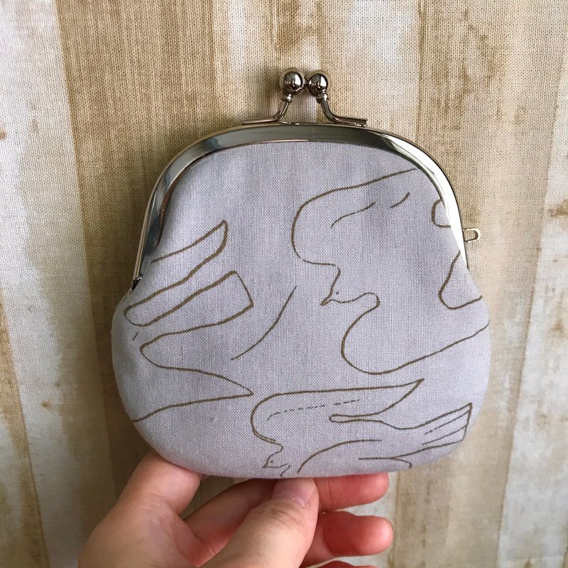 Nordic style gold mouth gold bag / coin purse free bird Shop C.C. Handmade Coin Purses Pinkoi