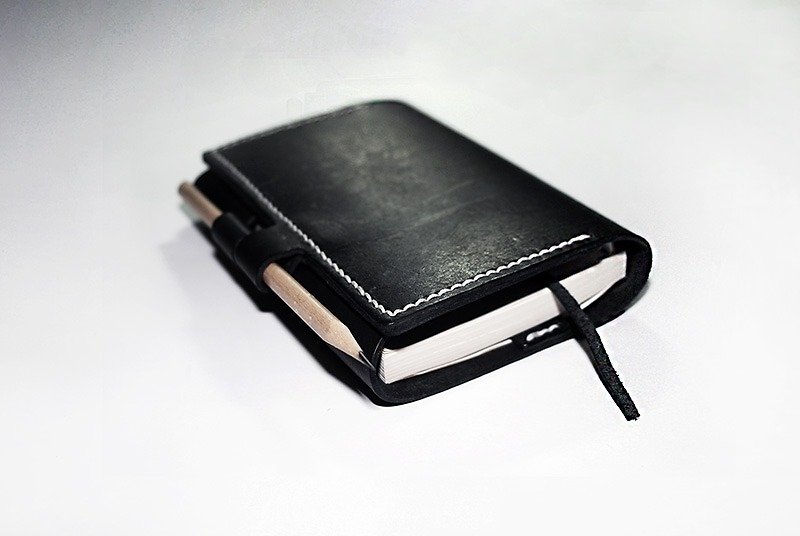 Simple leather notebook - สมุดบันทึก/สมุดปฏิทิน - หนังแท้ 