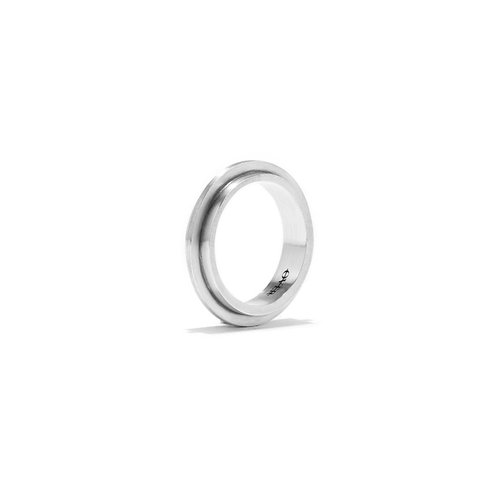 OVERTHELINE Bold line solid ring