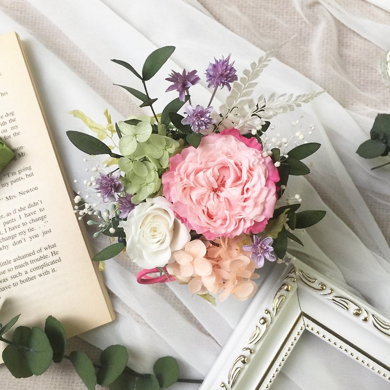 Patti Florist cute romantic pink without flowers - Dried Flowers & Bouquets - Plants & Flowers Pink