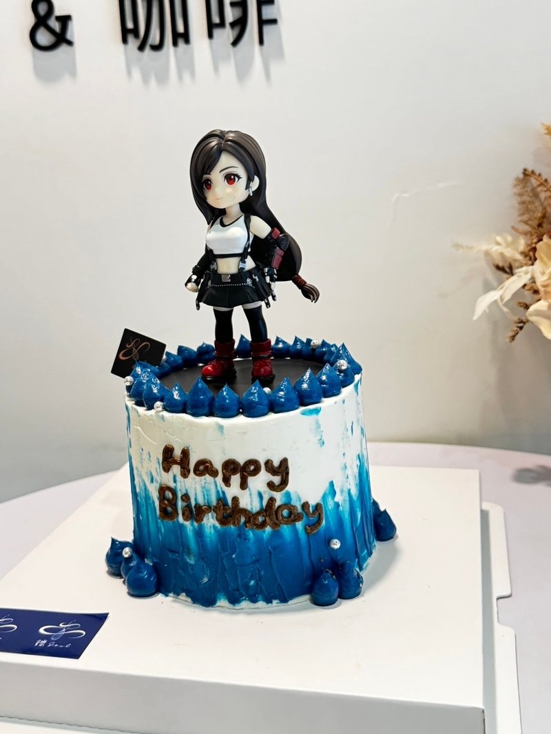 Space warrior theme cake does not include doll three-dimensional cake customized cake and dessert 4 inches - Cake & Desserts - Other Materials 