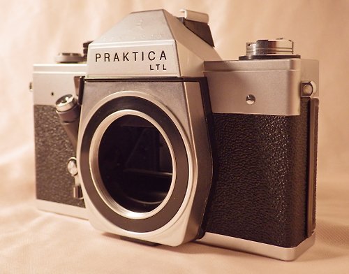 geokubanoid PRAKTICA LTL 35 公釐底片相機機身搭配 M42 Pentax 鏡頭接環 Pen