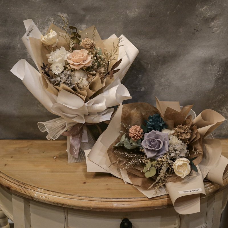 [Meet Eternity] Love Comes Back and Everlasting Rose Bouquets, 5 types in total - Dried Flowers & Bouquets - Plants & Flowers 