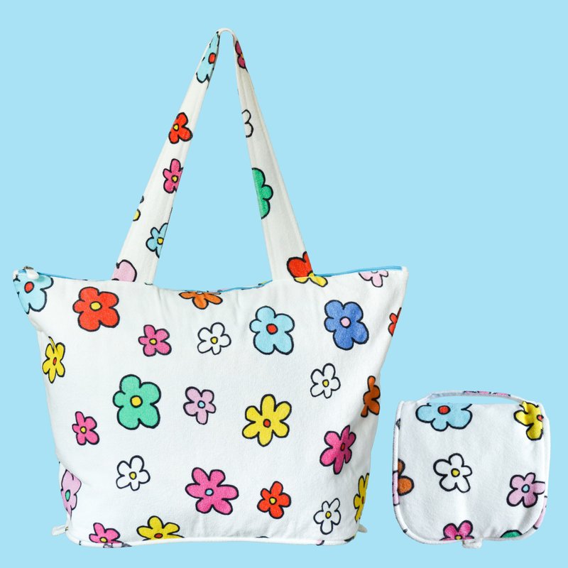 ALWAYS FLOWERS TRAVEL BAG - Other - Cotton & Hemp Multicolor