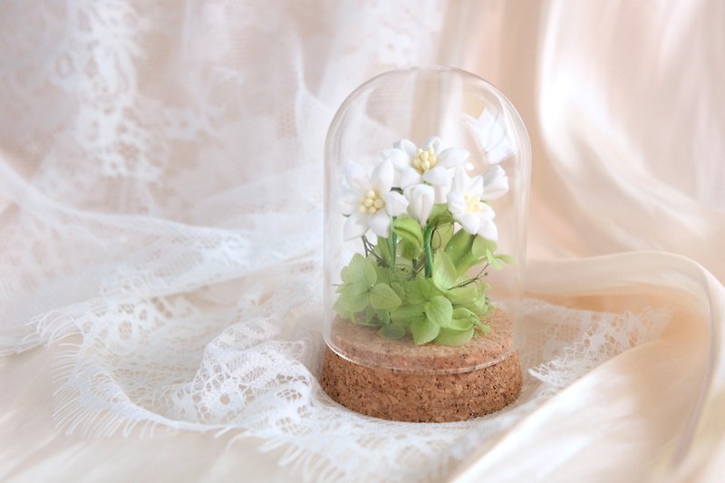 lily marquetry flower glass arrangement - Fragrances - Cotton & Hemp Multicolor
