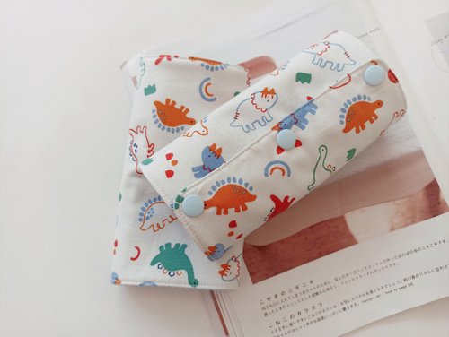 Shipping within 3 days] Dinosaur Ribbon Pacifier Wipe Pacifier Wipe Pacifier  Clip Bean Flannel Cloth Soothing Play - Shop sunny-babies Bibs - Pinkoi