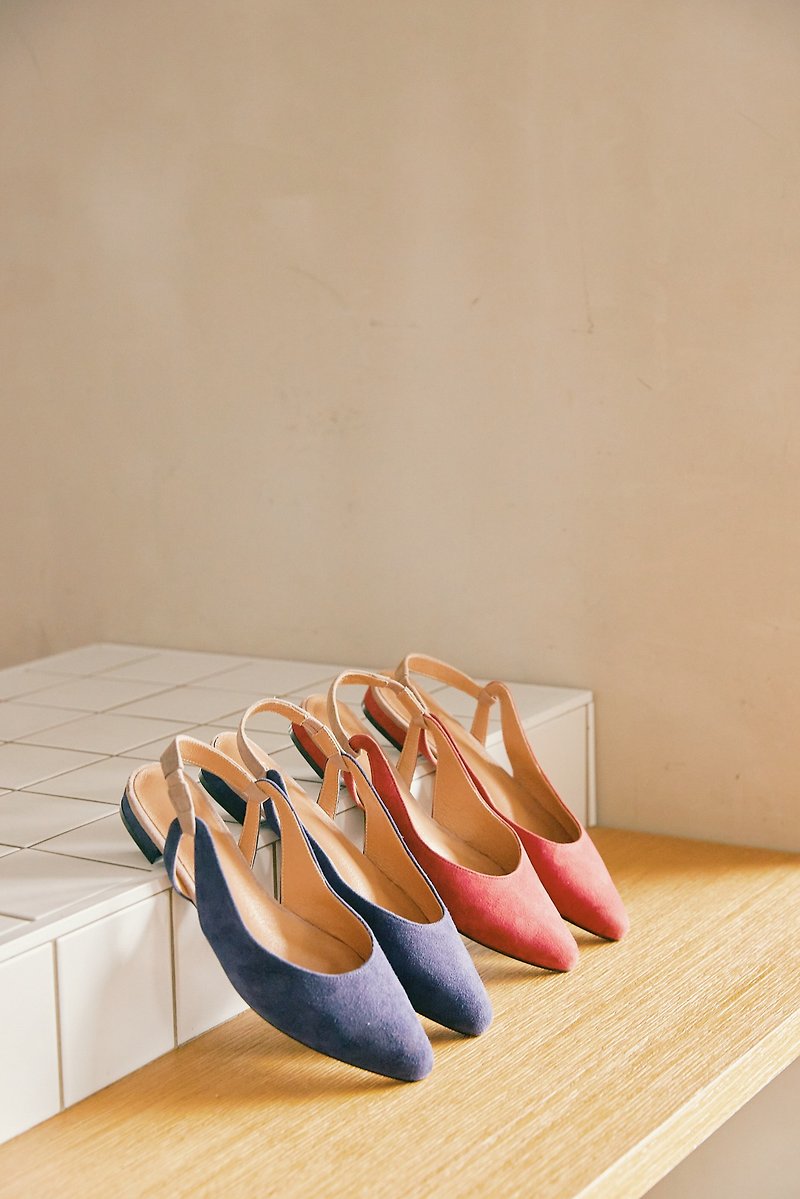 Zoe pop color flats - Mary Jane Shoes & Ballet Shoes - Genuine Leather 