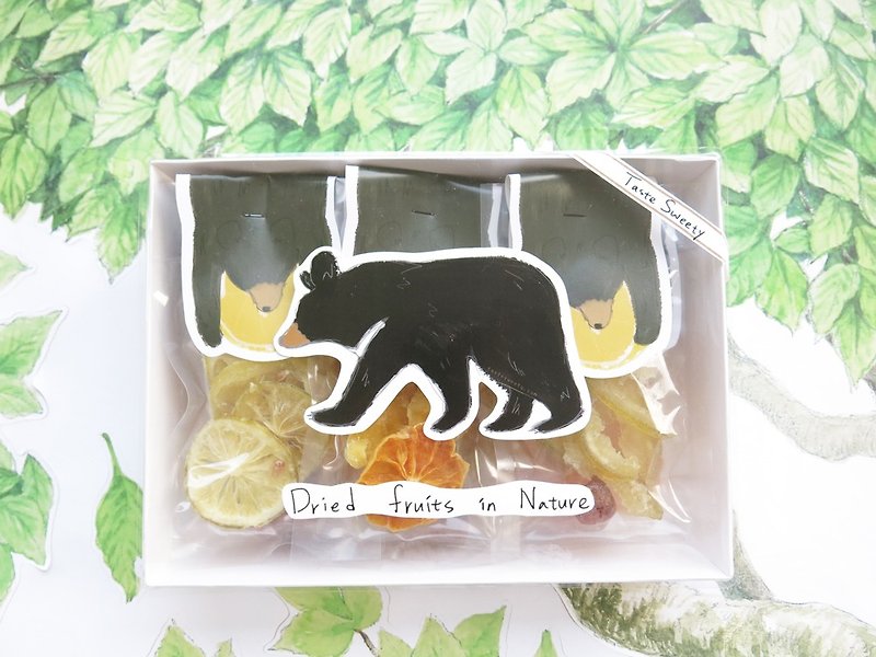 Classic Black Bear Dried Fruit Cold Brew Coffret 9 pieces - Dried Fruits - Fresh Ingredients White
