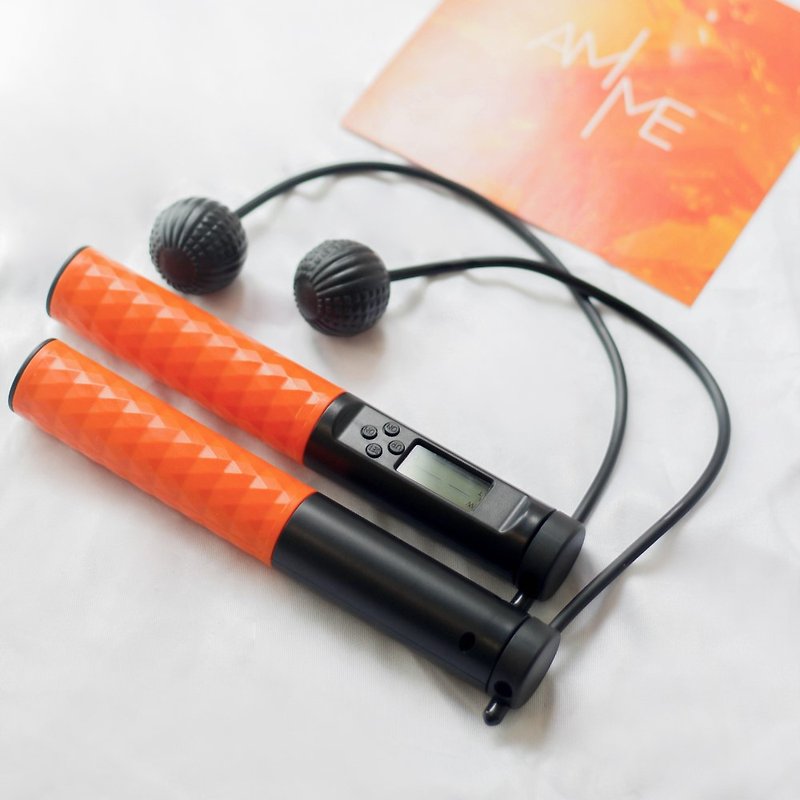 AM ME Home Gym dual-purpose fat-burning smart ropeless skipping rope - Fitness Equipment - Other Materials Orange