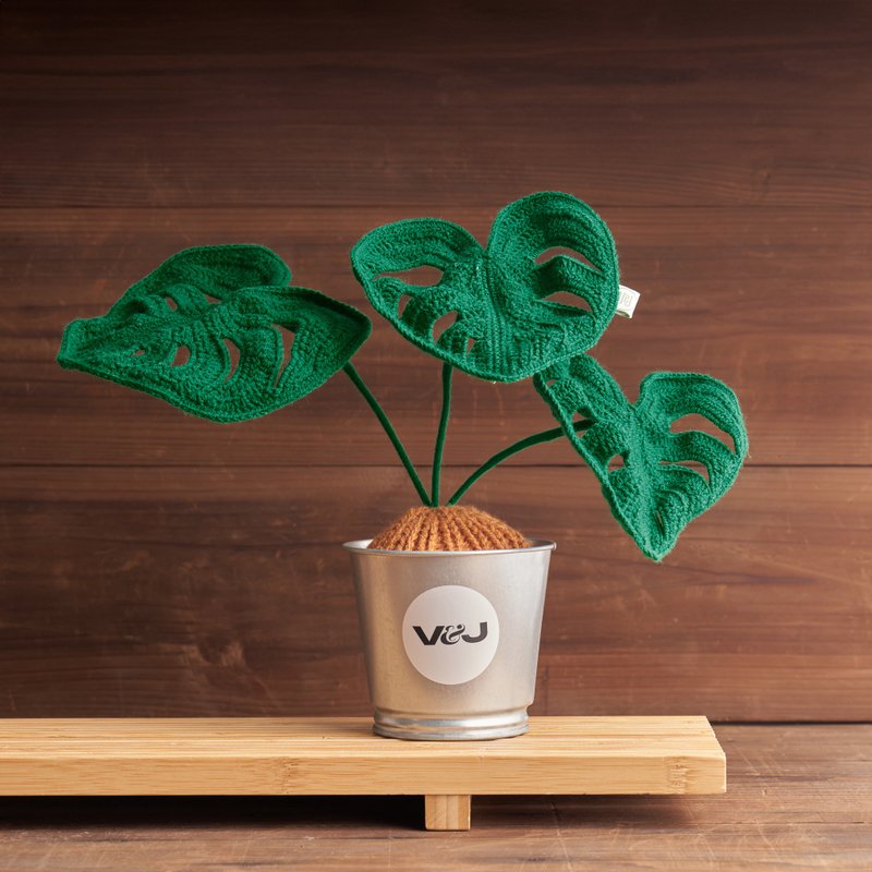 Planting Series/Turtle Taro/Those with basic skills are welcome/Dihua Street, Taipei - Knitting / Felted Wool / Cloth - Wool 