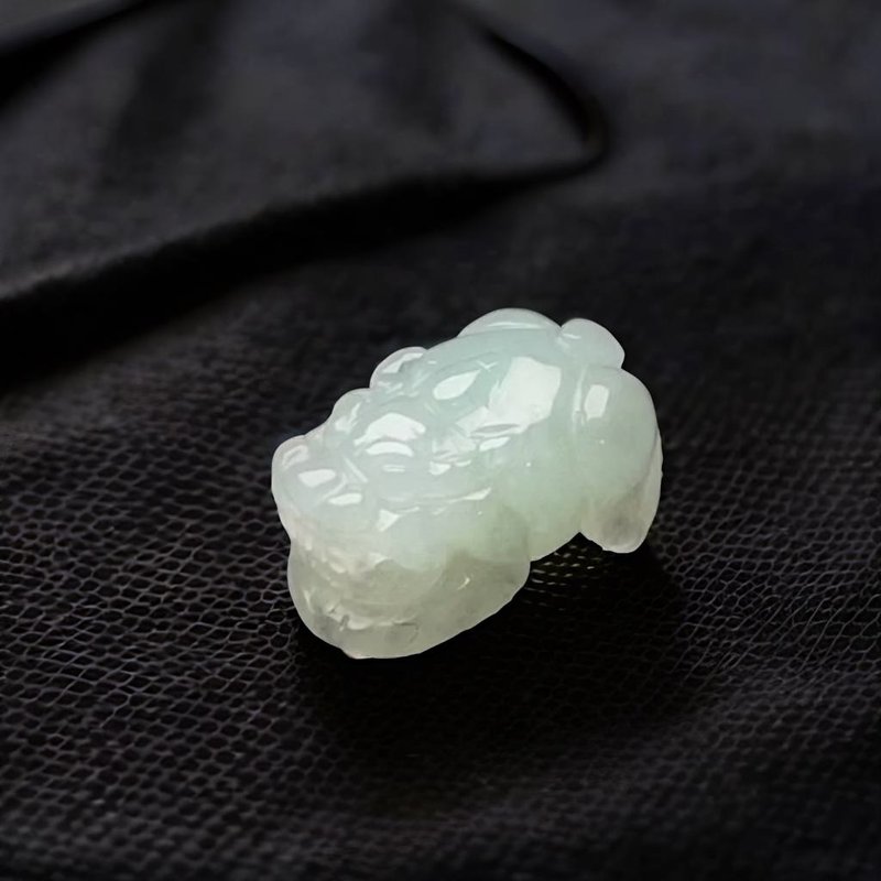 冰綠翡翠貔貅 | 天然緬甸玉翡翠A貨|送禮 - 其他 - 玉石 綠色