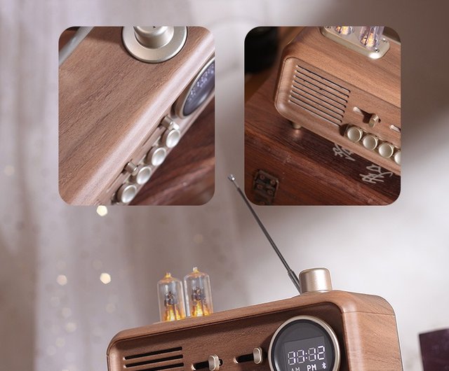 レトロなデザインの真空胆管ラジオワイヤレス Bluetooth