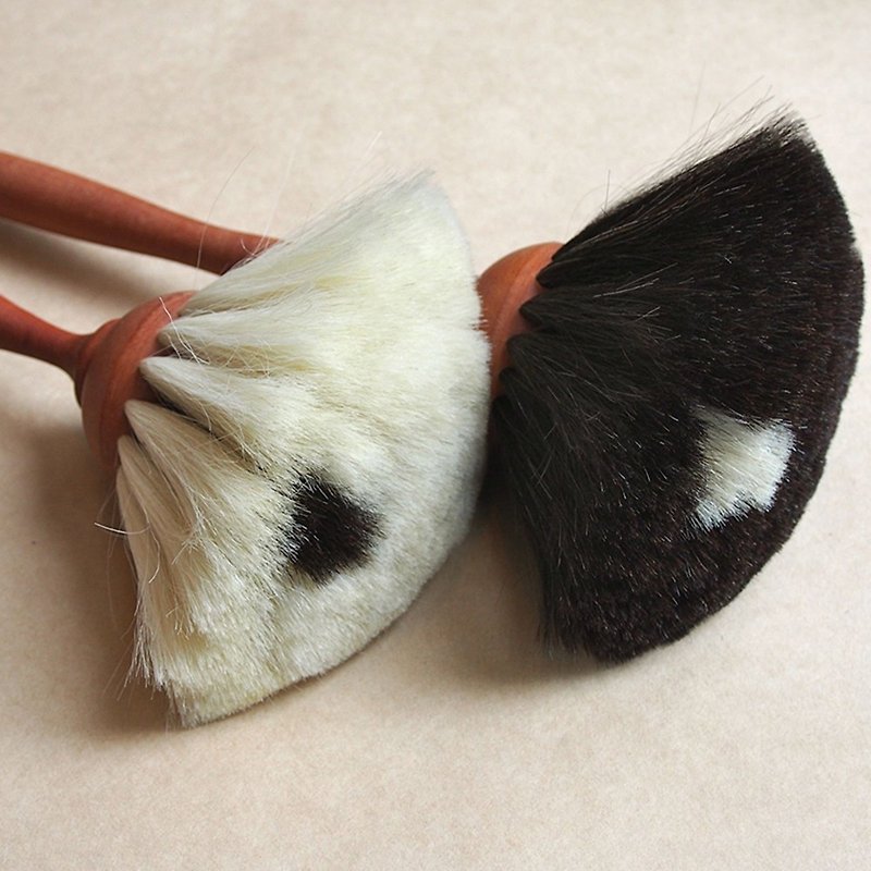 REDECKER_German wool brush black/white - Other - Wool White