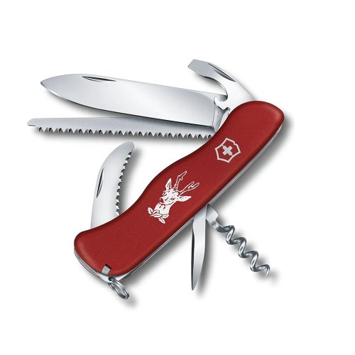城市視角 VICTORINOX 瑞士維氏 瑞士刀 12用 111mm 紅 0.8573