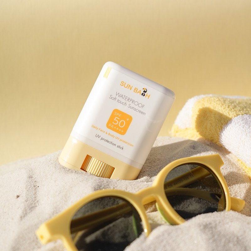 SUNBATH陽光森巴 親子完美防護精油抗曬棒15g - 臉部/身體防曬 - 其他材質 