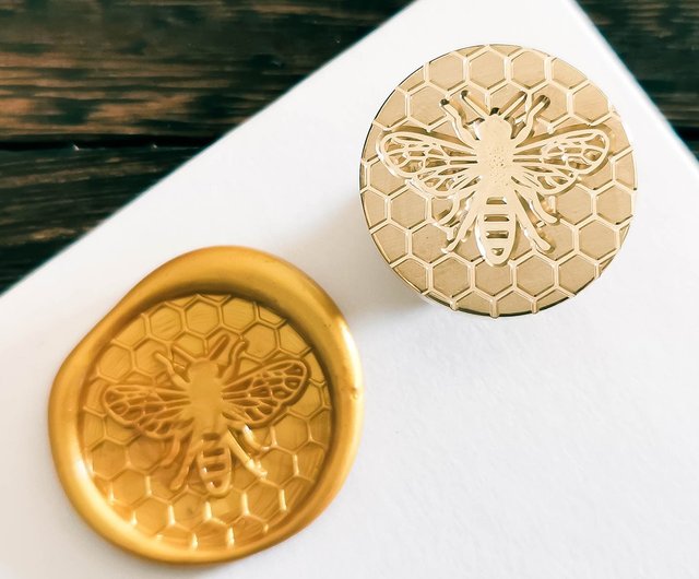 Bronze Wax Seal Stamp Custom - Shop Jay Lam Art Stamps & Stamp Pads - Pinkoi