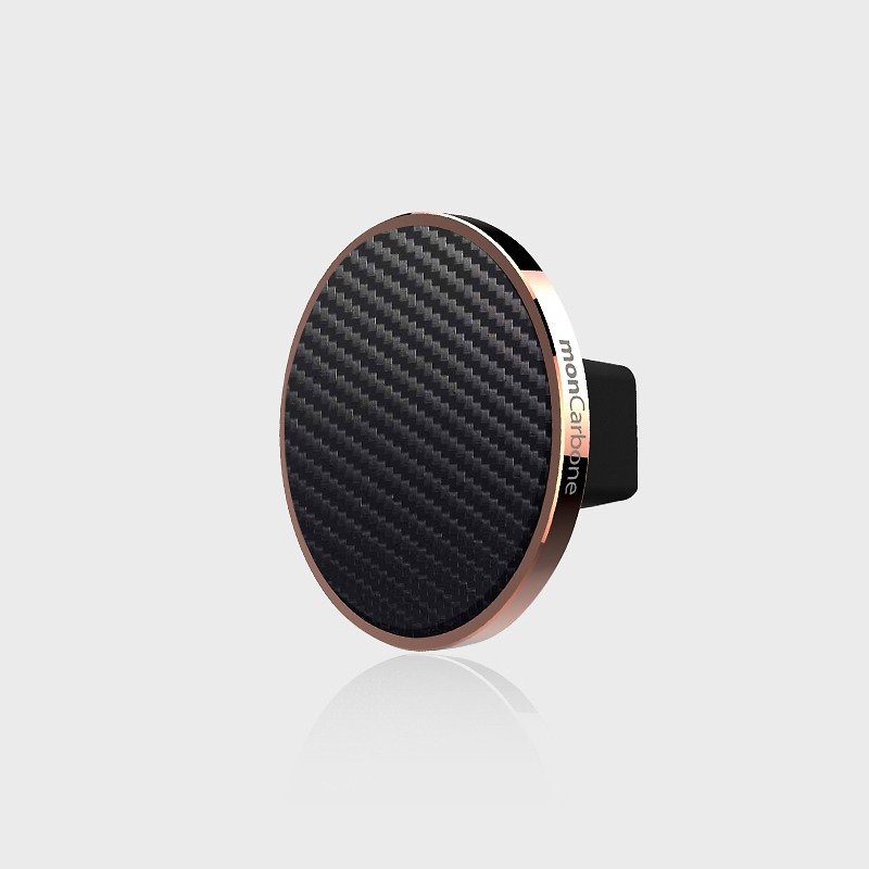 【New from Apple】JustClick Carbon Fiber Magnetic Saddle – Rose Gold - อื่นๆ - โลหะ สีดำ