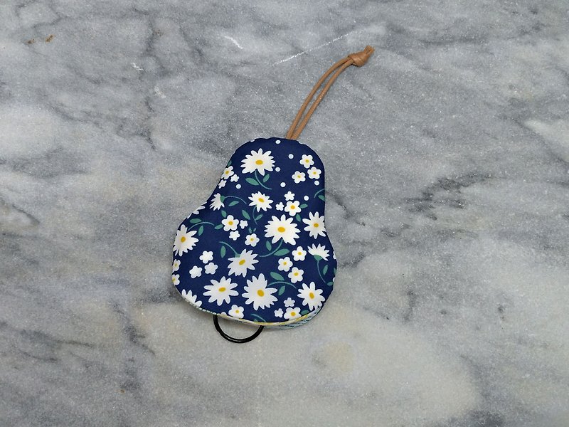 Full open daisy pear-shaped waterproof key case【K200503】 - Keychains - Cotton & Hemp Multicolor
