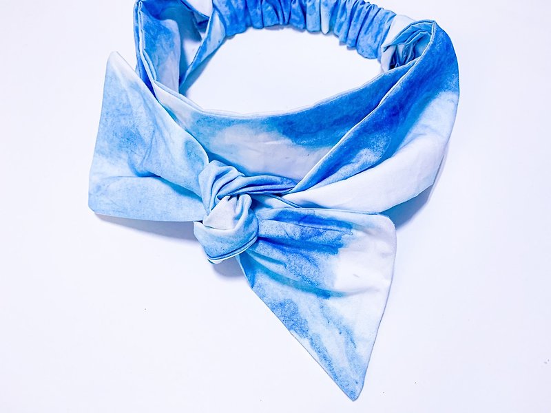 Printed bow hairband (can be customized) - Hair Accessories - Cotton & Hemp 