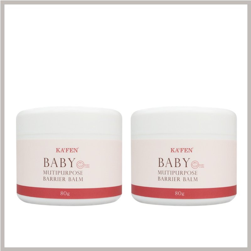 KAFEN buy 1 get 1 free universal soothing cream for infants and young children 80g - ผลิตภัณฑ์บำรุงผิว/น้ำมันนวดผิวกาย - สารสกัดไม้ก๊อก ขาว