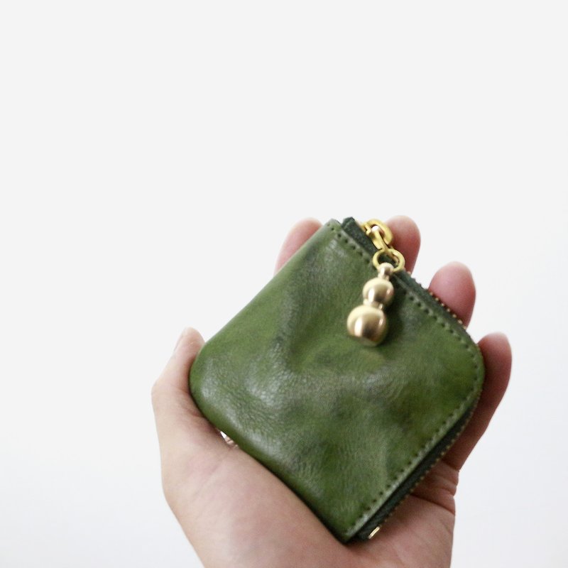 Cowhide accessory case coin case - Coin Purses - Genuine Leather Multicolor