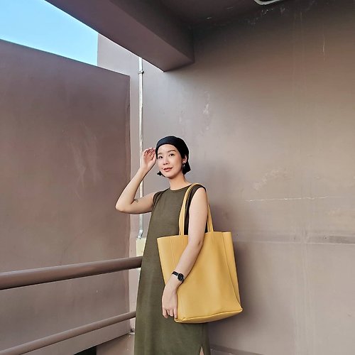 whiteoakfactory 斜挎包 WHITEOAKFACTORY Denise shoulder bag Mellow yellow