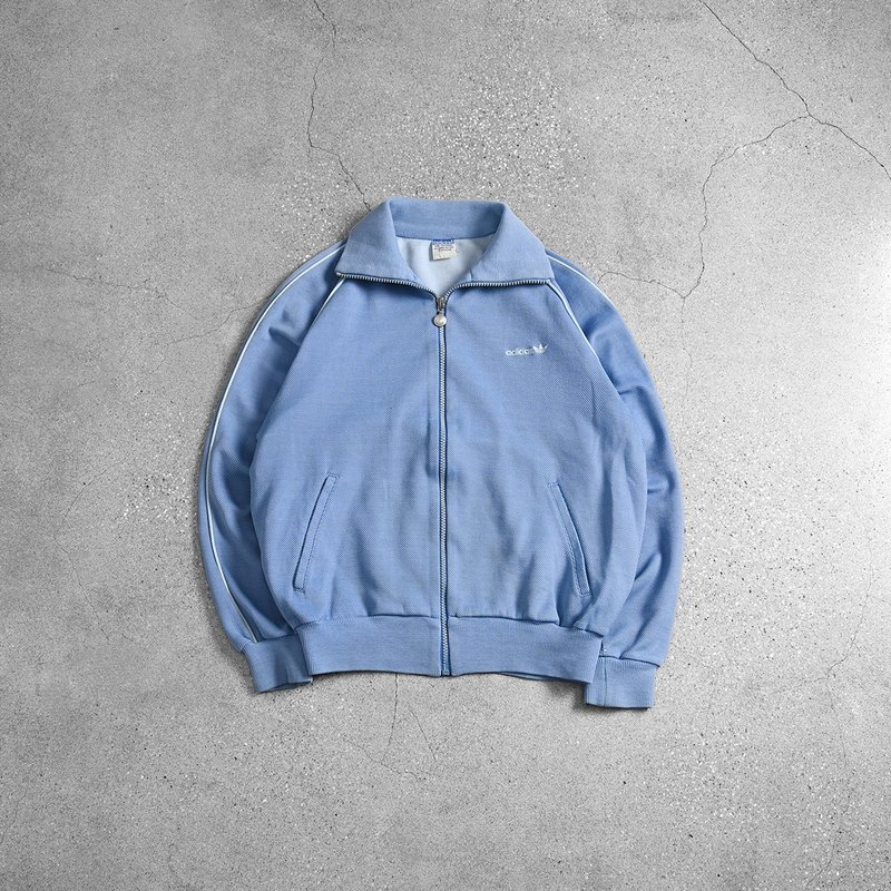 Vintage adidas 運動外套 / 教練外套、復古休閒、美式運動外套 - 女大衣/外套 - 其他材質 藍色