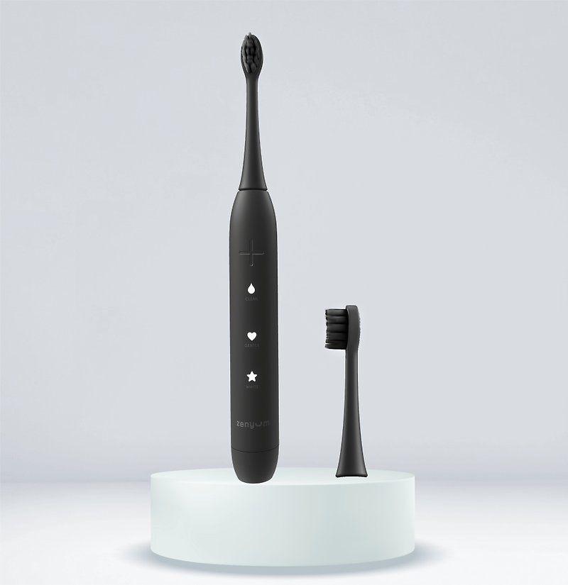 獨家發售 | ZenyumSonic聲波震動牙刷連特級柔軟刷頭1件 轉運來 - 牙刷/口腔清潔 - 其他材質 黑色