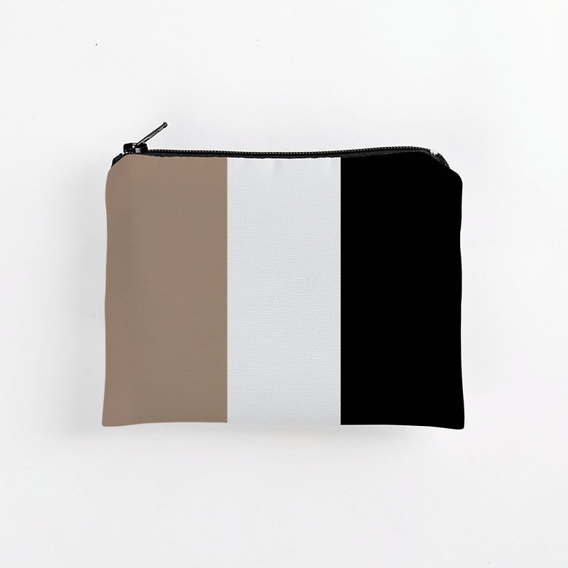 Modern Times minimalist repellent purse - Coin Purses - Polyester Brown